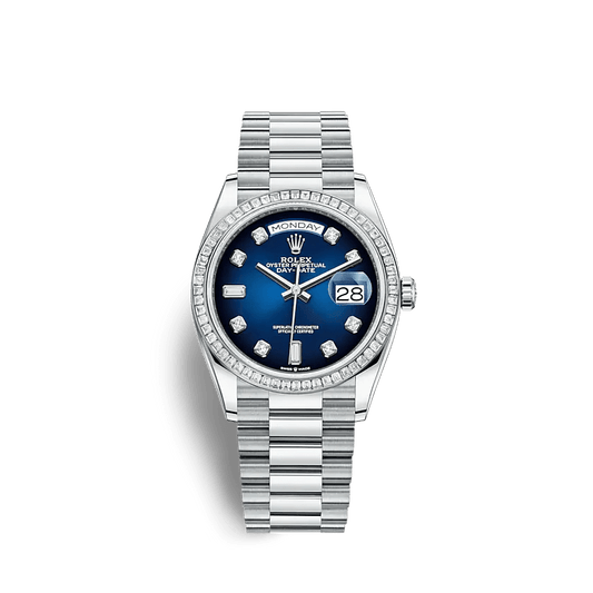 Rolex Day-Date 128396TBR 36mm Blue